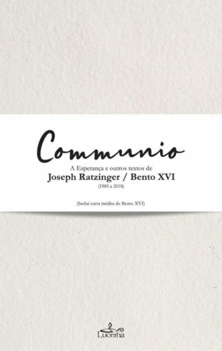Knjiga COMMUNIO JOSEPH RATZINGER