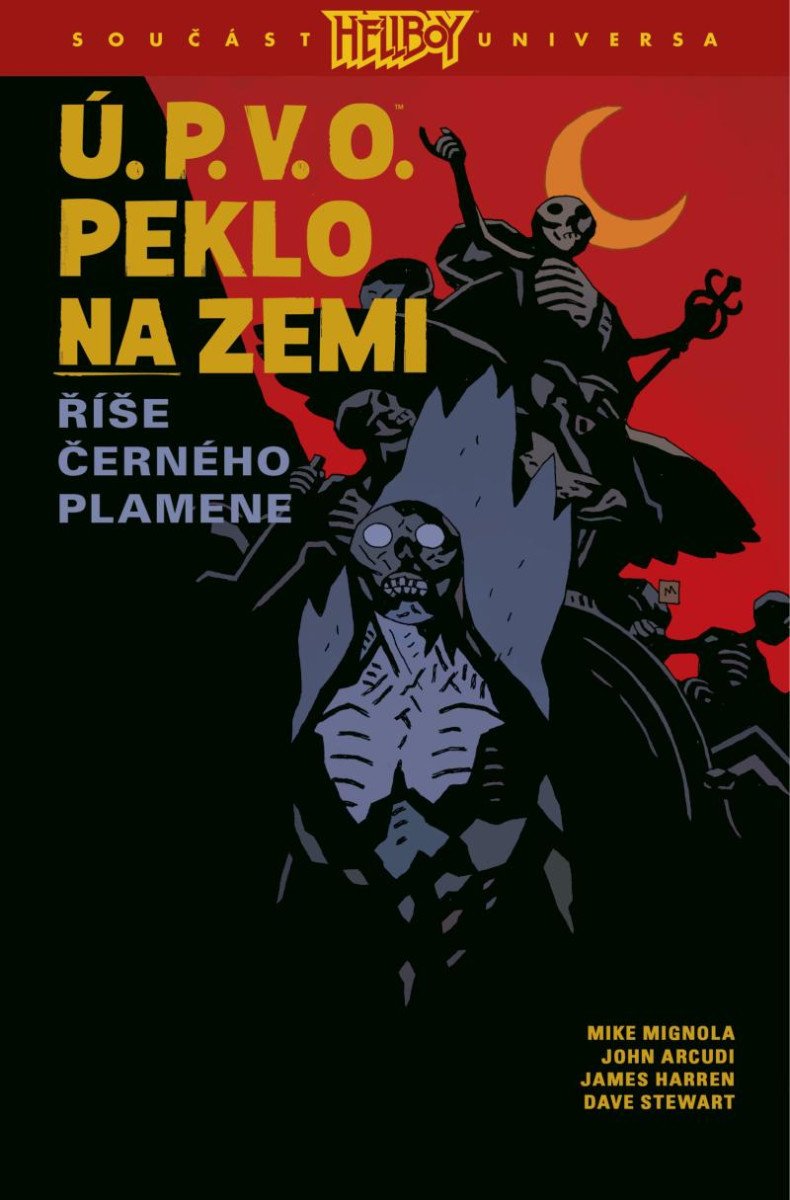 Könyv Ú.P.V.O. Peklo na zemi 9 - Říše Černého plamene Mike Mignola