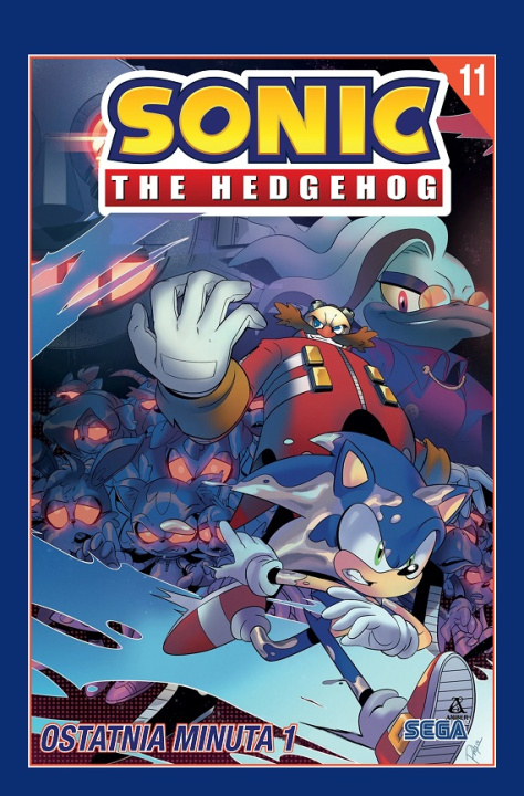 Kniha Sonic the Hedgehog 11. Ostatnia minuta 1 Flynn Ian