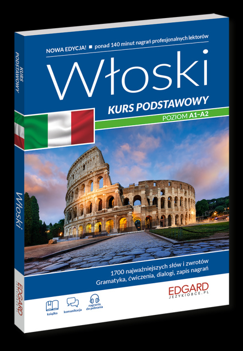 Kniha Włoski Kurs podstawowy Medini Karolina