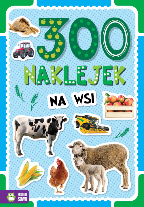 Kniha 300 naklejek. Na wsi 