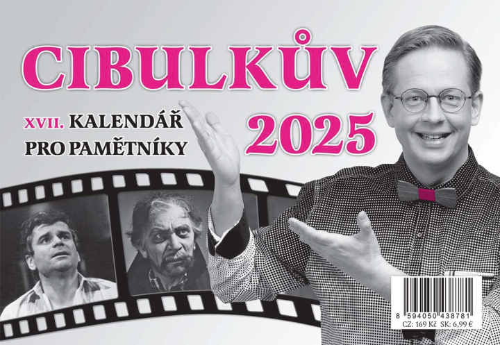 Książka Cibulkův kalendář pro pamětníky 2025 