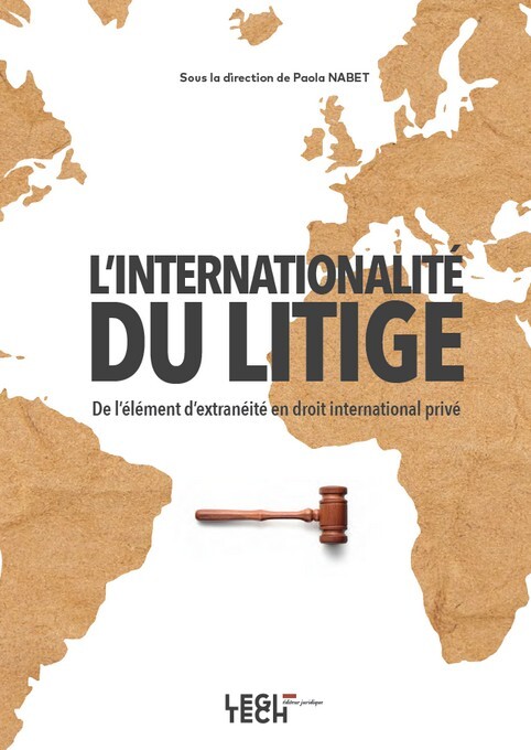 Kniha L'internationalité du litige Nabet