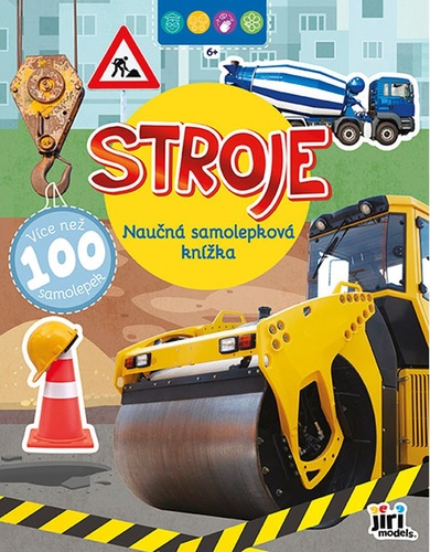 Kniha Naučná samolepková knížka Stroje 