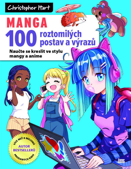 Βιβλίο MANGA – 100 roztomilých postav a výrazů Christopher Hart