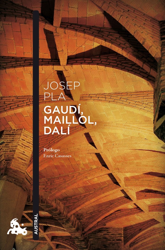 Knjiga GAUDI, MAILLOL, DALI PLA