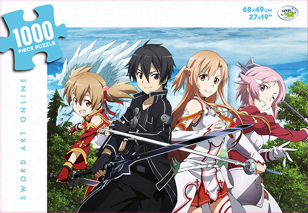 Knjiga Sword Art Online puzzle 1000 pièces 