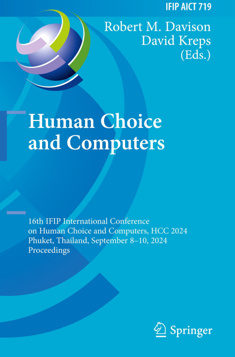 Book Human Choice and Computers Robert M. Davison