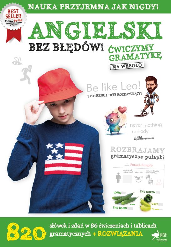 Knjiga Angielski bez błędów. Ćwiczymy gramatykę na wesoło 