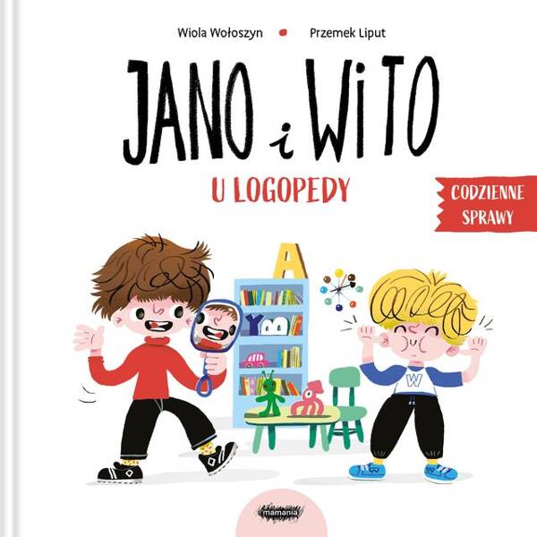 Kniha Jano i Wito u logopedy Wołoszyn Wiola