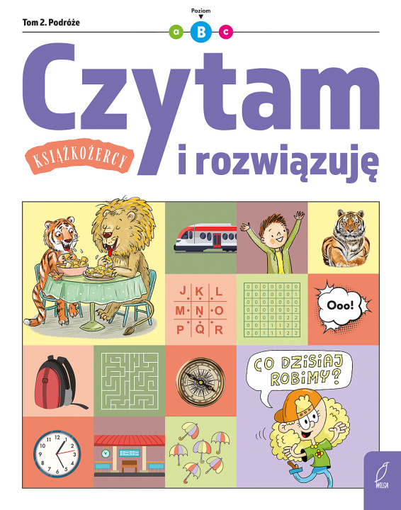 Βιβλίο Książkożercy Czytam i rozwiązuję Poziom 2 Tom 2 
