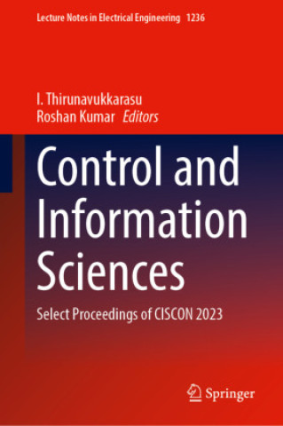 Knjiga Control and Information Sciences I. Thirunavukkarasu