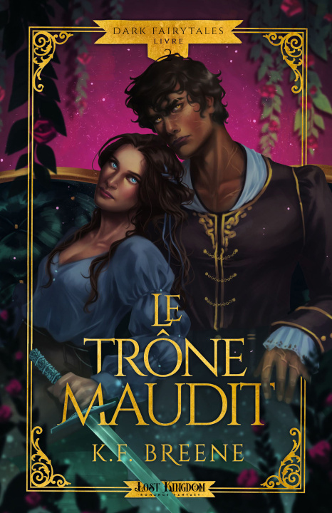 Libro Le trône maudit (Edition Relié) K.F. Breene