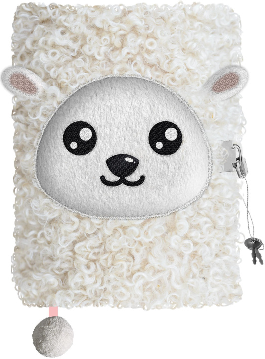 Knjiga Tagebuch Plüsch Premium "Sheep", DIN A5 