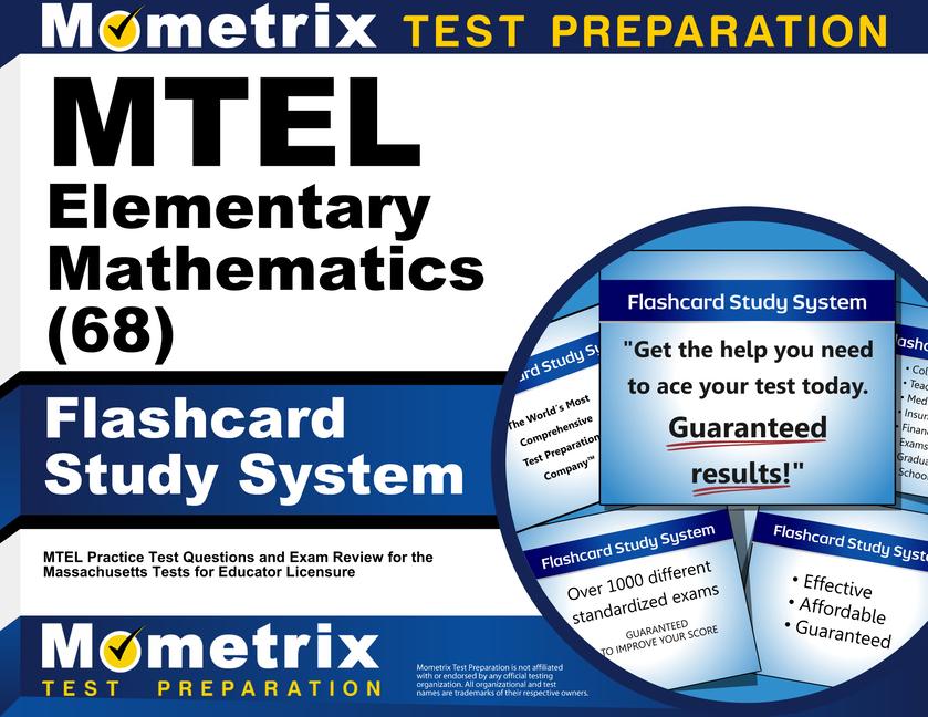 Joc / Jucărie MTEL Elementary Mathematics (68) Flashcard Study System 