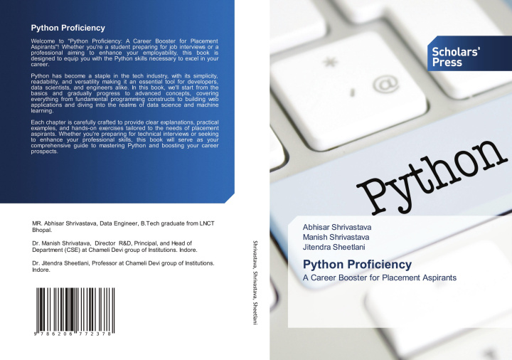 Knjiga Python Proficiency Manish Shrivastava