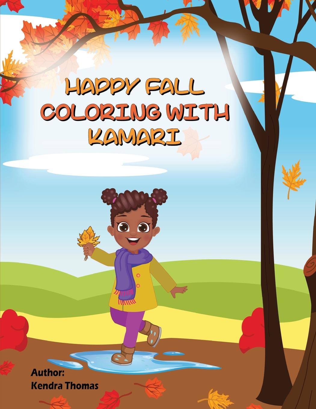 Book Fall Coloring With Kamari Kendra Thomas
