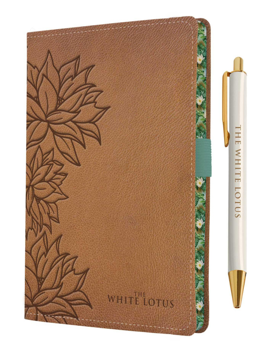 Livro The White Lotus Journal and Pen Set Insight Editions
