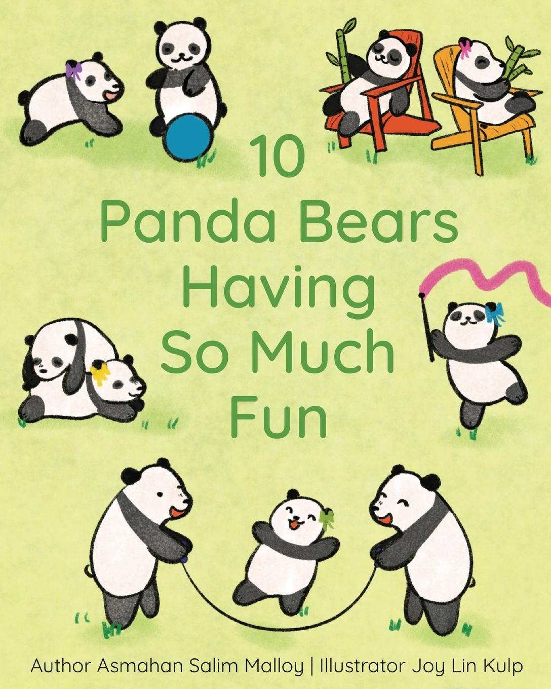 Knjiga 10 Panda Bears Having So Much Fun Joy Lin Kulp