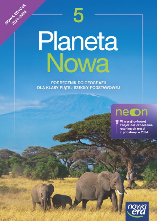 Carte Planeta nowa. NEON. Szkoła podstawowa klasa 5. Podręcznik. Nowa edycja 2024-2026 