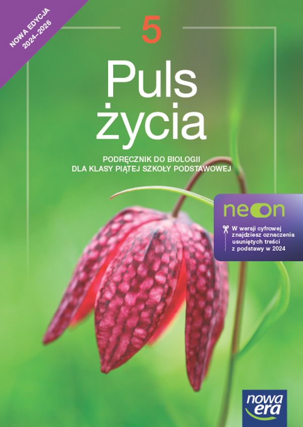 Carte Puls życia. NEON. Szkoła podstawowa klasa 5. Podręcznik. Nowa edycja 2024-2026 