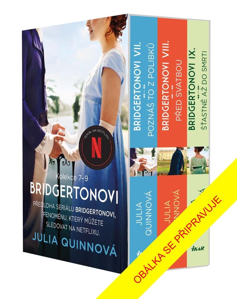 Buch Bridgertonovi (7-9) - komplet Julia Quinnová