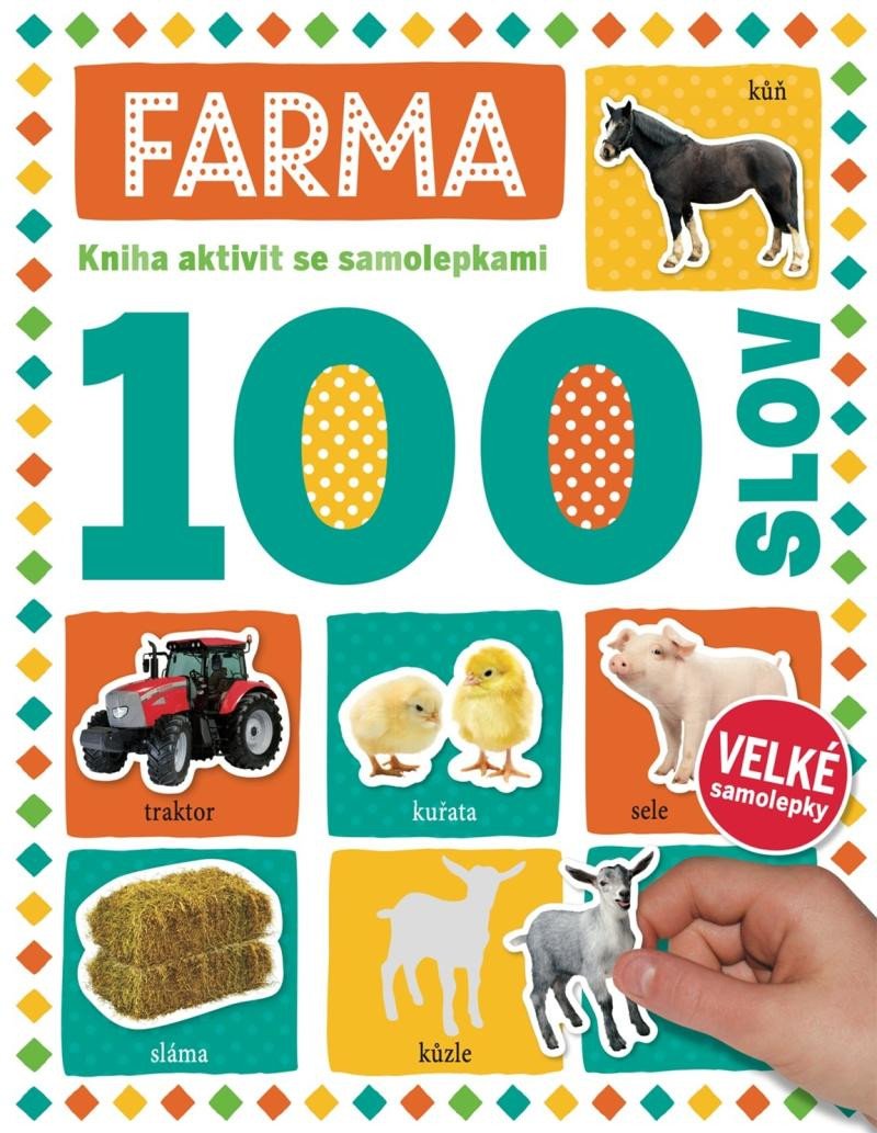 Buch Farma 100 slov - Kniha aktivit se samolepkami 