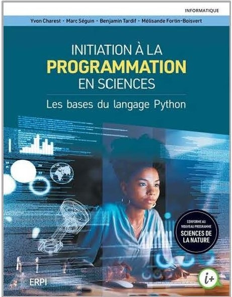 Knjiga Initiation à la programmation en sciences. Les bases du langage Python Yvon Charest