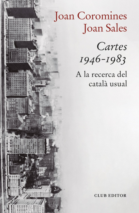 Buch Cartes 1946-1983 JOAN COROMINES