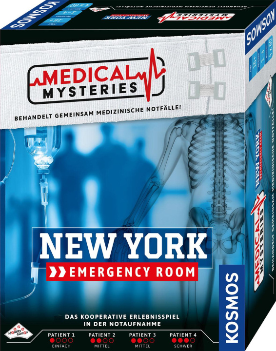 Gra/Zabawka Medical Mysteries - New York Emergency Room Rebecca Bleau