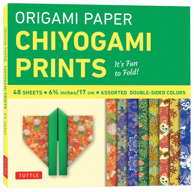 Kniha Origami Paper - Chiyogami Prints - 6 3/4 - 48 Sheets 