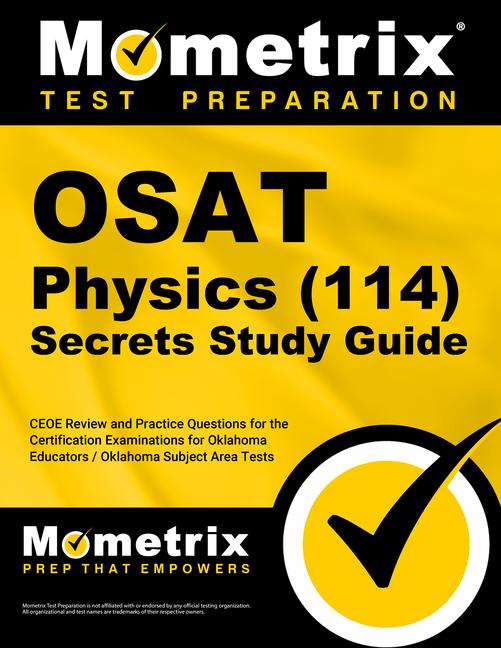 Knjiga OSAT Physics (114) Secrets Study Guide 