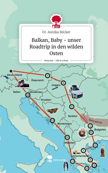 Libro Balkan, Baby - unser Roadtrip in den wilden Osten. Life is a Story - story.one 