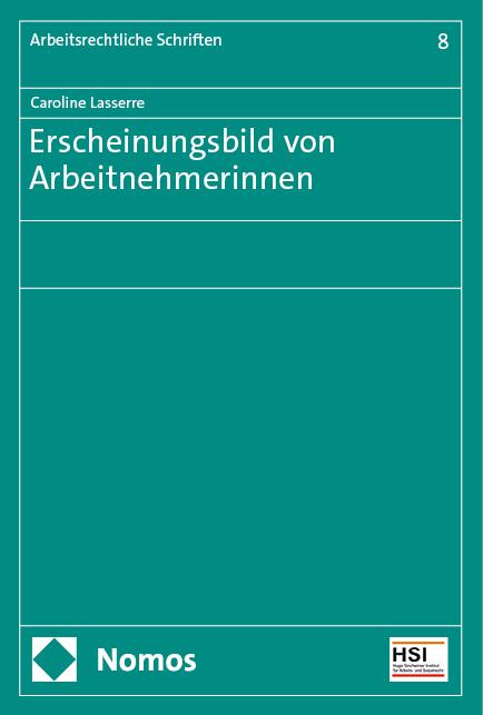 Knjiga Erscheinungsbild von Arbeitnehmerinnen Caroline Lasserre