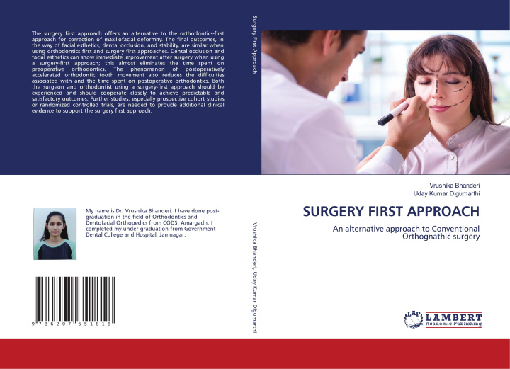 Knjiga SURGERY FIRST APPROACH Uday Kumar Digumarthi