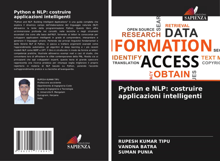 Book Python e NLP: costruire applicazioni intelligenti Vandna Batra