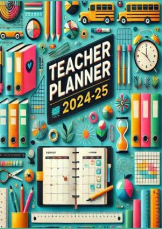 Carte Lehrerplaner 2024-25: Teacher Planner 2024-25 