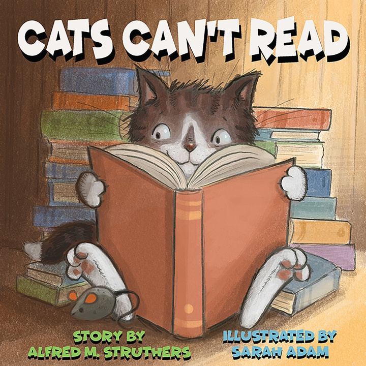 Libro Cats Can't Read Sarah Adam