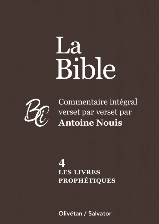 Knjiga La Bible Nouis
