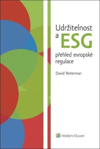 Libro Udržitelnost a ESG přehled evropské regulace David Reiterman