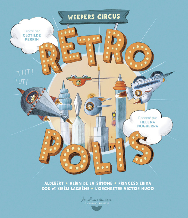 Книга RETROPOLIS LIVRE-CD CLOTILDE PERRIN