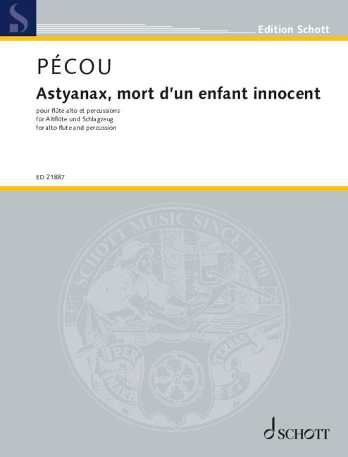 Tiskani izdelki Astyanax, mort d'un enfant innocent 