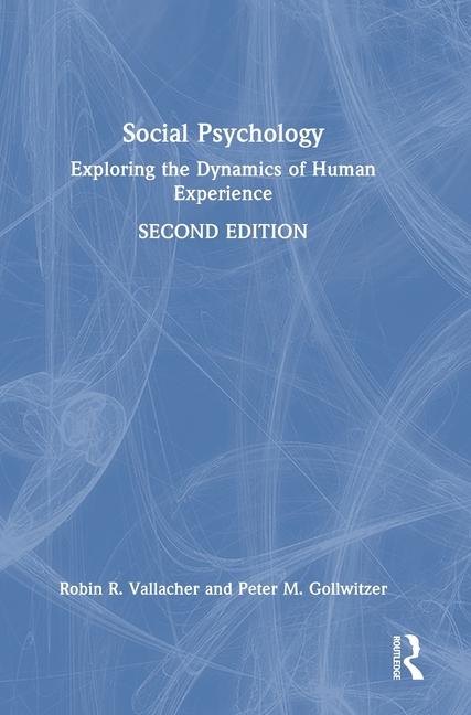 Book Social Psychology Robin R. Vallacher