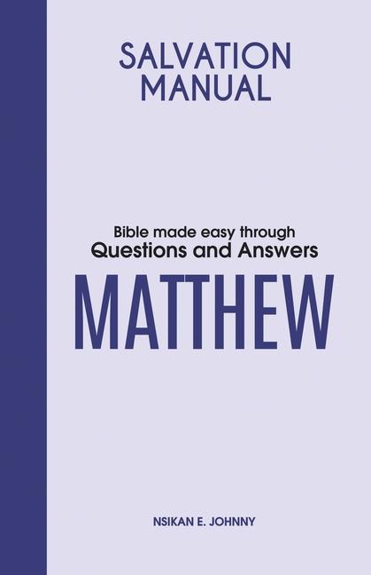 Knjiga Salvation Manual Nsikan E. Johnny