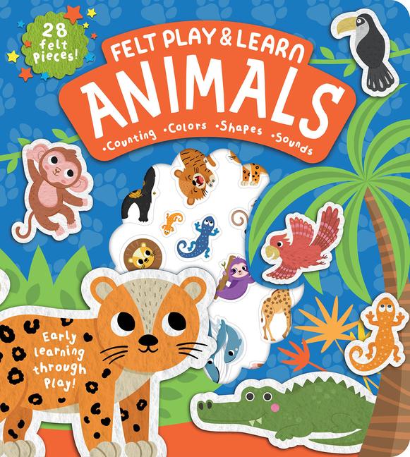 Boek Felt Play & Learn Animals Alena Igdeeva