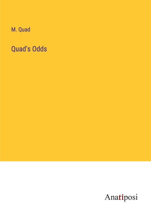 Knjiga Quad's Odds 