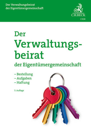 Knjiga Der Verwaltungsbeirat der Eigentümergemeinschaft Fridolin Bartholome