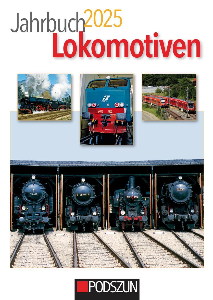 Book Jahrbuch Lokomotiven 2025 