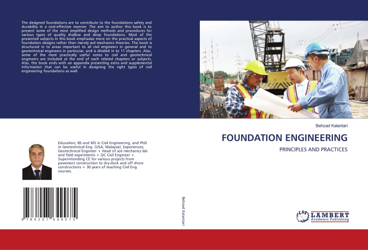 Knjiga FOUNDATION ENGINEERING Behzad Kalantari