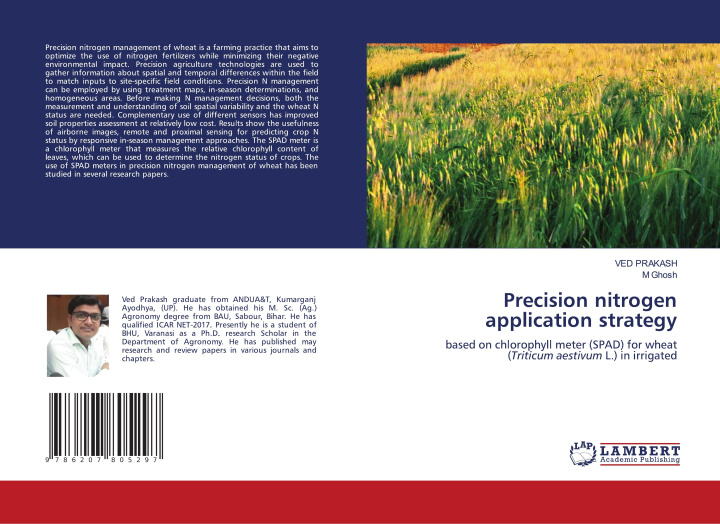 Knjiga Precision nitrogen application strategy M. Ghosh